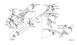 Diagram for 2013 Nissan Maxima Exhaust Pipe - 20020-ZX80A