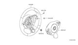 Diagram for 2009 Nissan Maxima Steering Wheel - 48430-9N00B