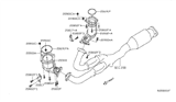 Diagram for 2014 Nissan Maxima Catalytic Converter - 208A2-9N90A
