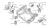 Diagram for 2012 Nissan Maxima Engine Mount - 11270-9N00A