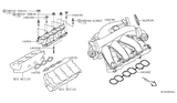 Diagram for 2011 Nissan Maxima Intake Manifold - 14010-9N00B