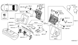 Diagram for Nissan Versa Note Seat Cushion - 88300-9MB0A