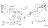 Diagram for Nissan Versa Note Fuel Tank - 17202-3AN0C