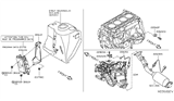 Diagram for Nissan Versa Engine Control Module - 23703-9KZ1B