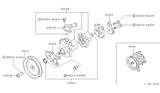 Diagram for Nissan Van Power Steering Pump - 49110-22C10