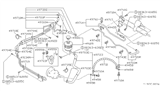 Diagram for Nissan Maxima Power Steering Reservoir - 49115-03E02