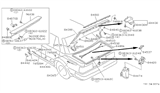 Diagram for Nissan Maxima Tailgate Lock - 84630-D4011