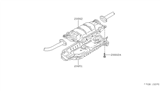 Diagram for Nissan 300ZX Exhaust Heat Shield - 20852-F5900