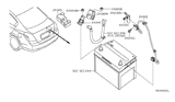 Diagram for 2011 Nissan Altima Battery Cable - 24080-JA70A