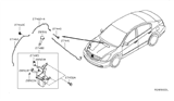 Diagram for 2011 Nissan Altima Washer Reservoir - 28910-ZN50A