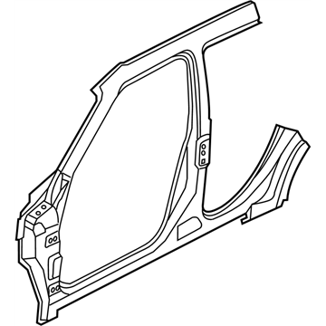 Nissan G6032-1KEMA Body - Front Side, Outer RH
