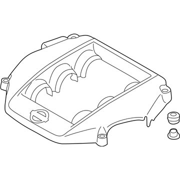 Nissan 14041-JF00A Ornament Assy-Engine Cover