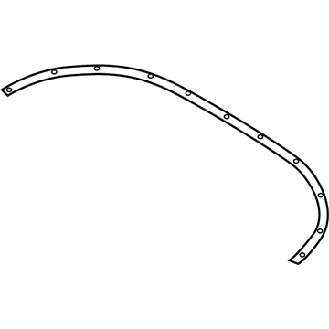 Nissan 97186-CE400 Retainer-Rear Roof Weatherstrip