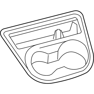 Nissan 96967-1PA0A Lid-Cup Holder