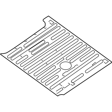 Nissan 74512-1PA0A Floor-Rear,Front
