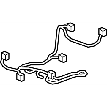 Nissan 87019-4RC0A Harness-Sub,Front Seat