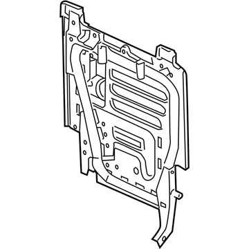 Nissan 89601-ZP40A Frame Assembly-3RD Seat Back,RH