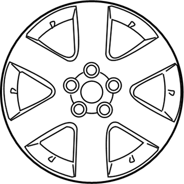 2007 Nissan Quest Spare Wheel - 40300-ZM71A
