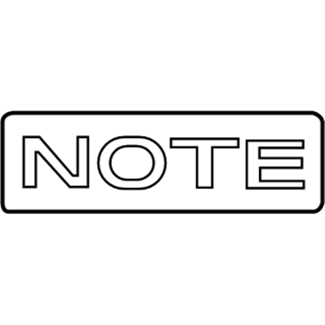2014 Nissan Versa Note Emblem - 90892-3VY2A