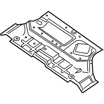 Nissan Pathfinder Floor Pan - G4512-ZL9MA