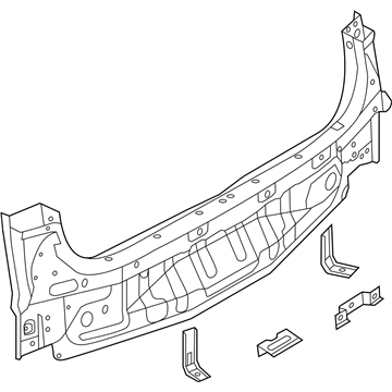 Nissan 79110-1JA0A Panel Rear Upper