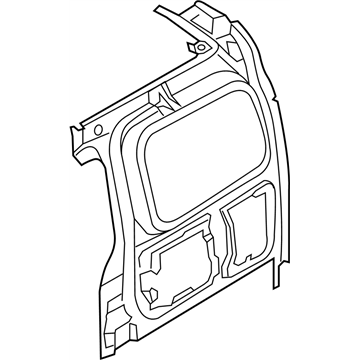 Nissan G6631-3LMMC Pillar Re Inner R