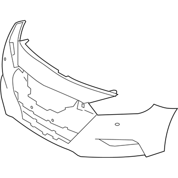 Nissan 62022-4RA0H Front Bumper Cover