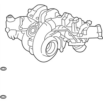 Nissan 144D1-EZ49CRE Turbo Charger Assembly - REMAN