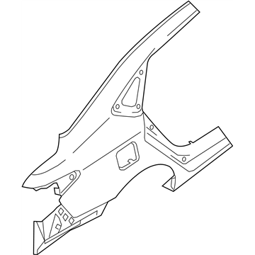 Nissan G8101-3SGMA Fender-Rear,LH