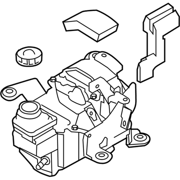 Nissan 49110-1JA0D Pump Assy-Power Steering