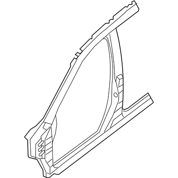 Nissan G6022-9PBMA Body-Side Outer,RH