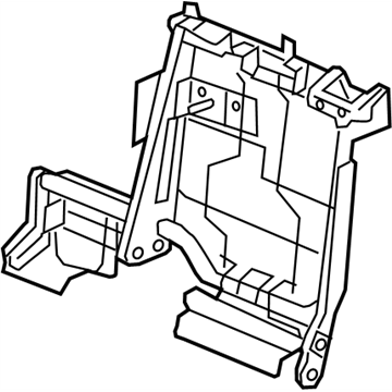 Nissan 88060-4CP1A Frame Assembly-Rear Seat,LH