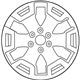 Nissan 40300-EZ00B Wheel-Aluminum