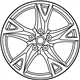 Nissan D0300-1EC4A Aluminum Wheel