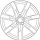 Nissan D0C00-KB50A Aluminum Wheel