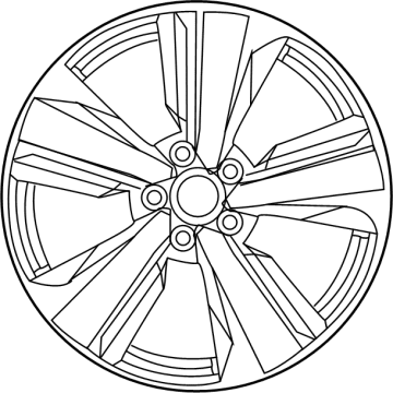 Nissan 40300-6RH3B Wheel Assy-Disc