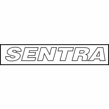 Nissan Sentra Emblem - 84890-6LB0A