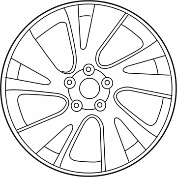 Nissan 40300-9UF2C Wheel-Aluminum