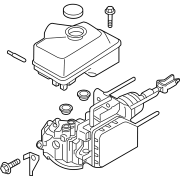 2021 Nissan Titan Brake Master Cylinder Reservoir - 46010-9FT6B
