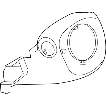 Nissan 48470-5EE1A Cover Set-Steering Column