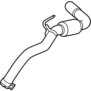 2022 Nissan Frontier Exhaust Pipe - 20050-9BT0A