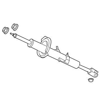 Nissan E6110-EJ70A ABSORBER Kit-Sh E6110-EJ70A Nissan ABSORBER Kit-Sh Illustration 1 of 1
