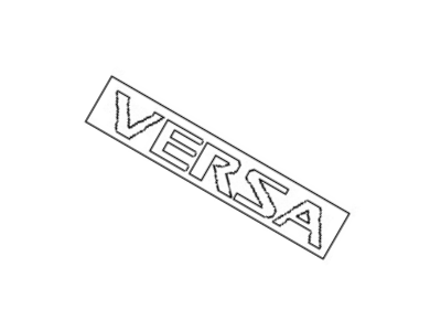 2013 Nissan Versa Emblem - 90892-3BA0A