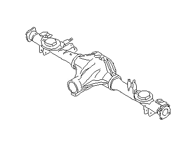 Nissan 43010-31G51 Case Rear Axle Assembly