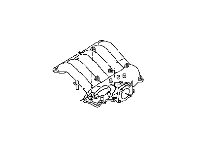 2002 Nissan Pathfinder Intake Manifold - 14010-5W900