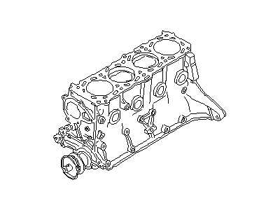 Nissan 10103-D3300 Engine-Short