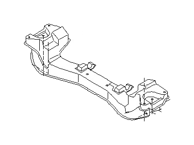 Nissan 54401-33P20 Member Assembly-Cross Front Suspension