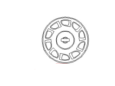 Nissan 40315-31U02 Disc Wheel Cap