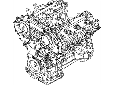 Nissan 10102-3WSAA Engine Assy-Bare