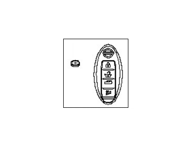 Nissan 285E3-9N05A Switch Assembly - Smart KEYLESS
